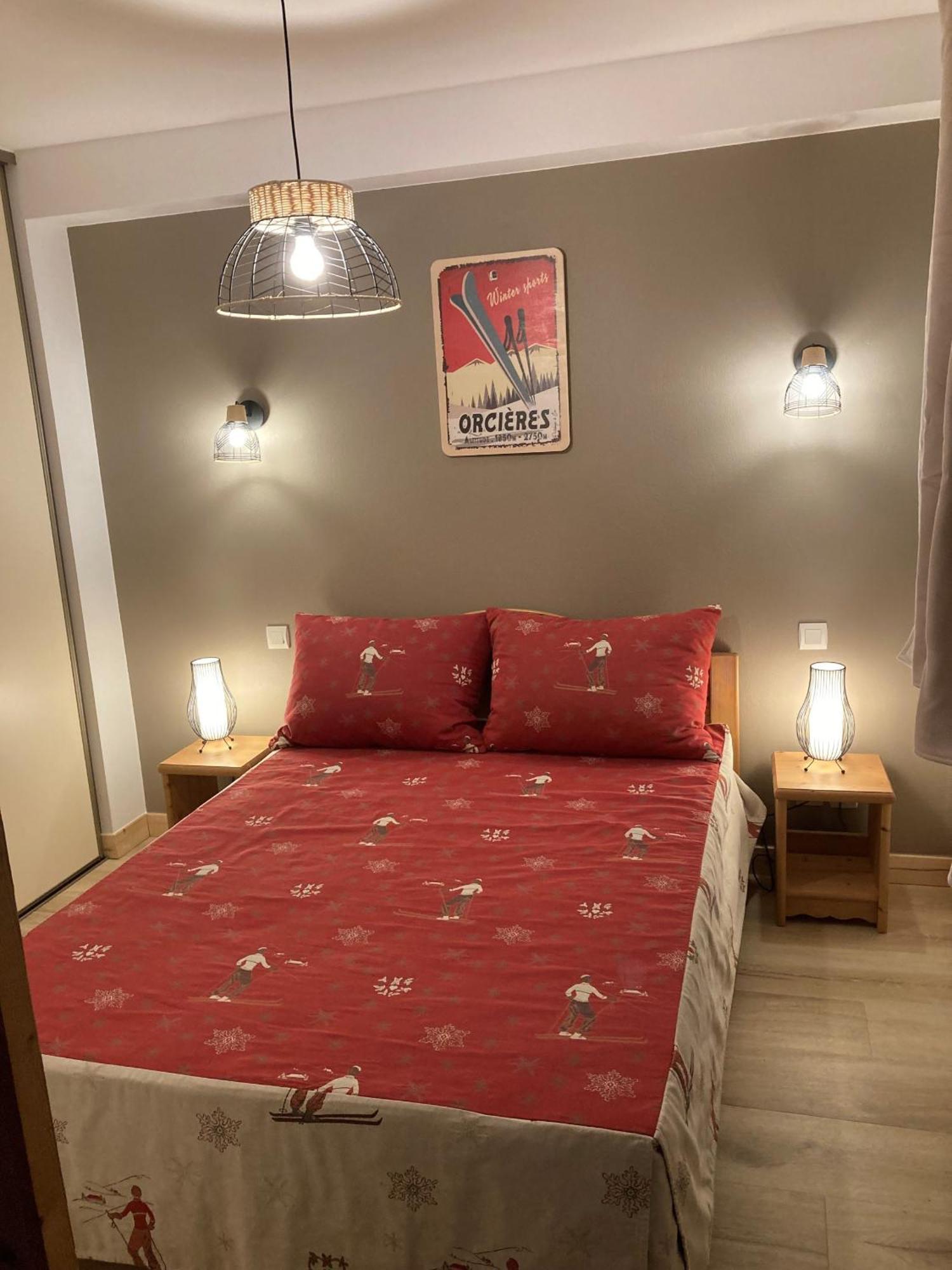 A203- Appartement 2 pieces cabine 6 personnes Orcières Esterno foto